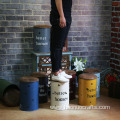 Industrial style retro barrel stools round stools